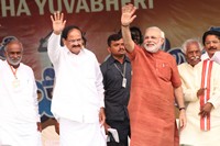 Narendra Modi Nava Bharat Yuva Bheri Photos